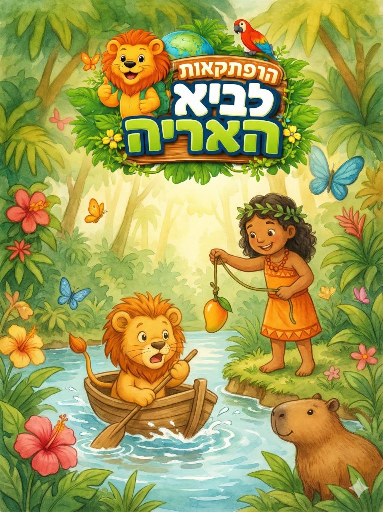 הרפתקאות לביא האריה - סדרת מכתבים אינטראקטיביים לילדים